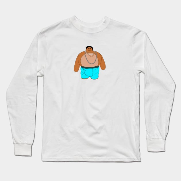 Gangsta teddy bear Long Sleeve T-Shirt by Stugg15